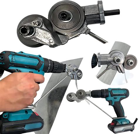 electric sheet metal shears home depot|metal nibbler drill attachment.